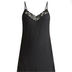 Joyspun Women’s Dreamy Soft Collection Lace Trim Knit Chemise